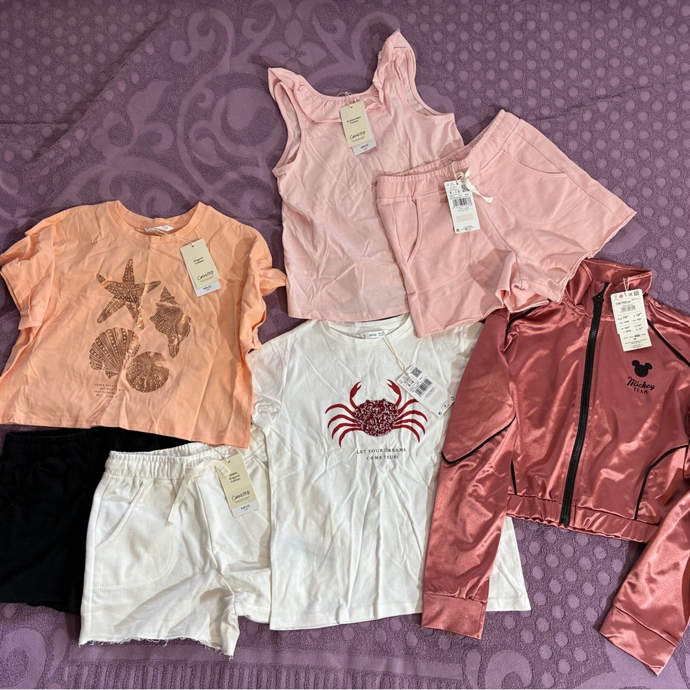 Mango MNG Girls lot of clothes 9-10 y. o 
NEW